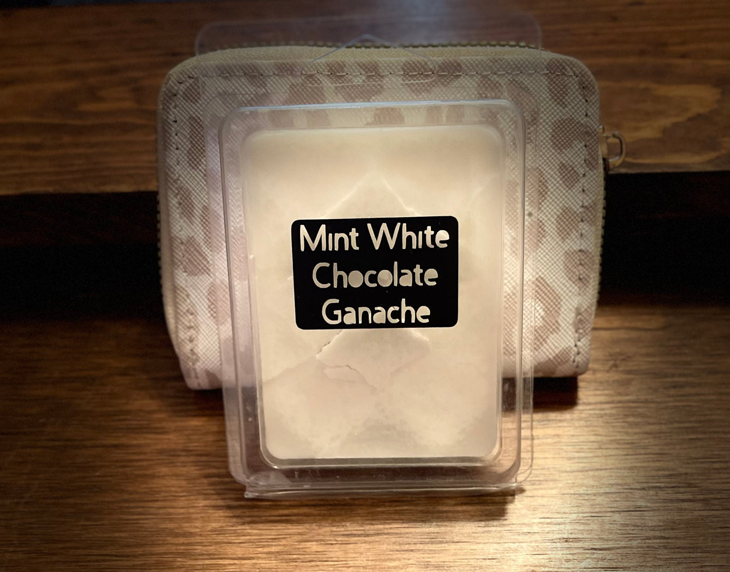 Mint white chocolate ganache wax melt