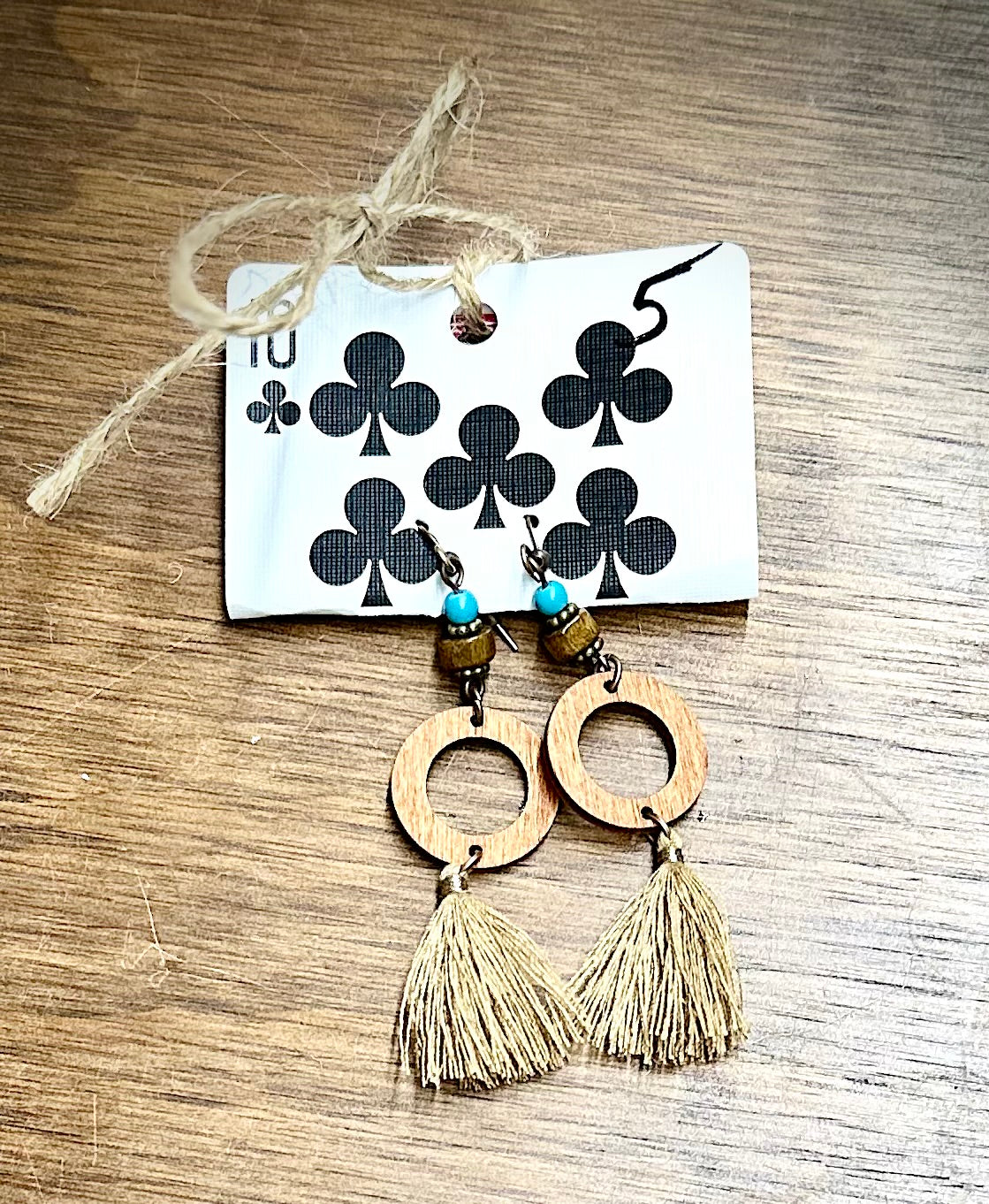 Bronze earrings