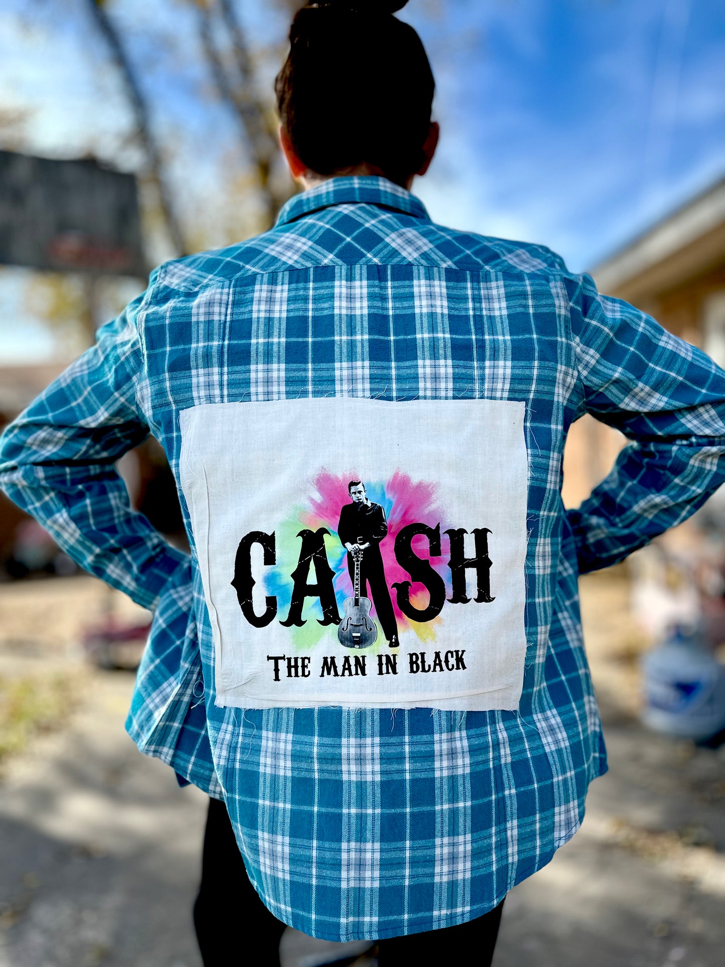 Johnny Cash Flannel - XL