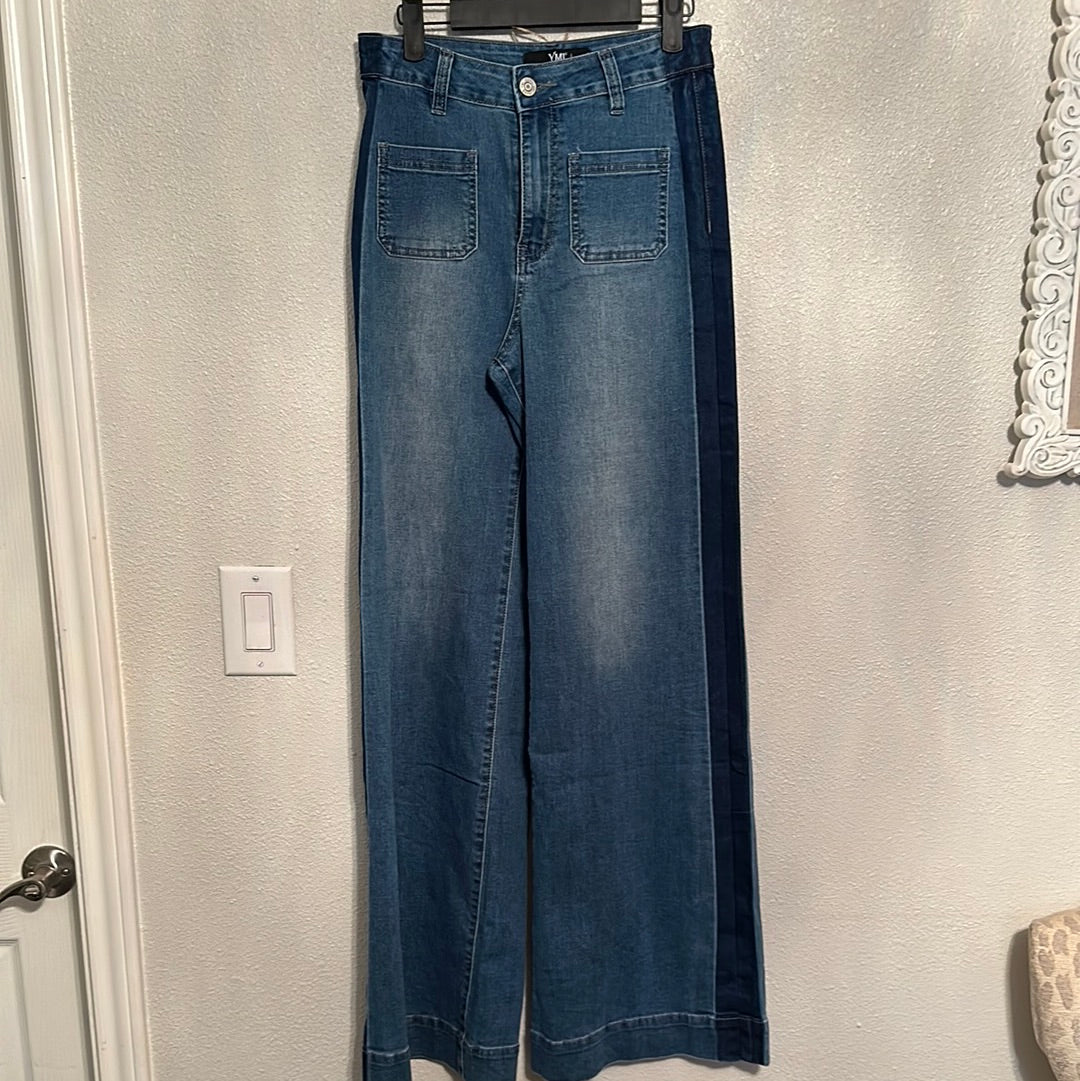 Wide leg jeans