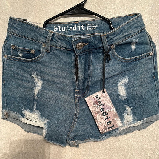 Blue denim shorts size 5