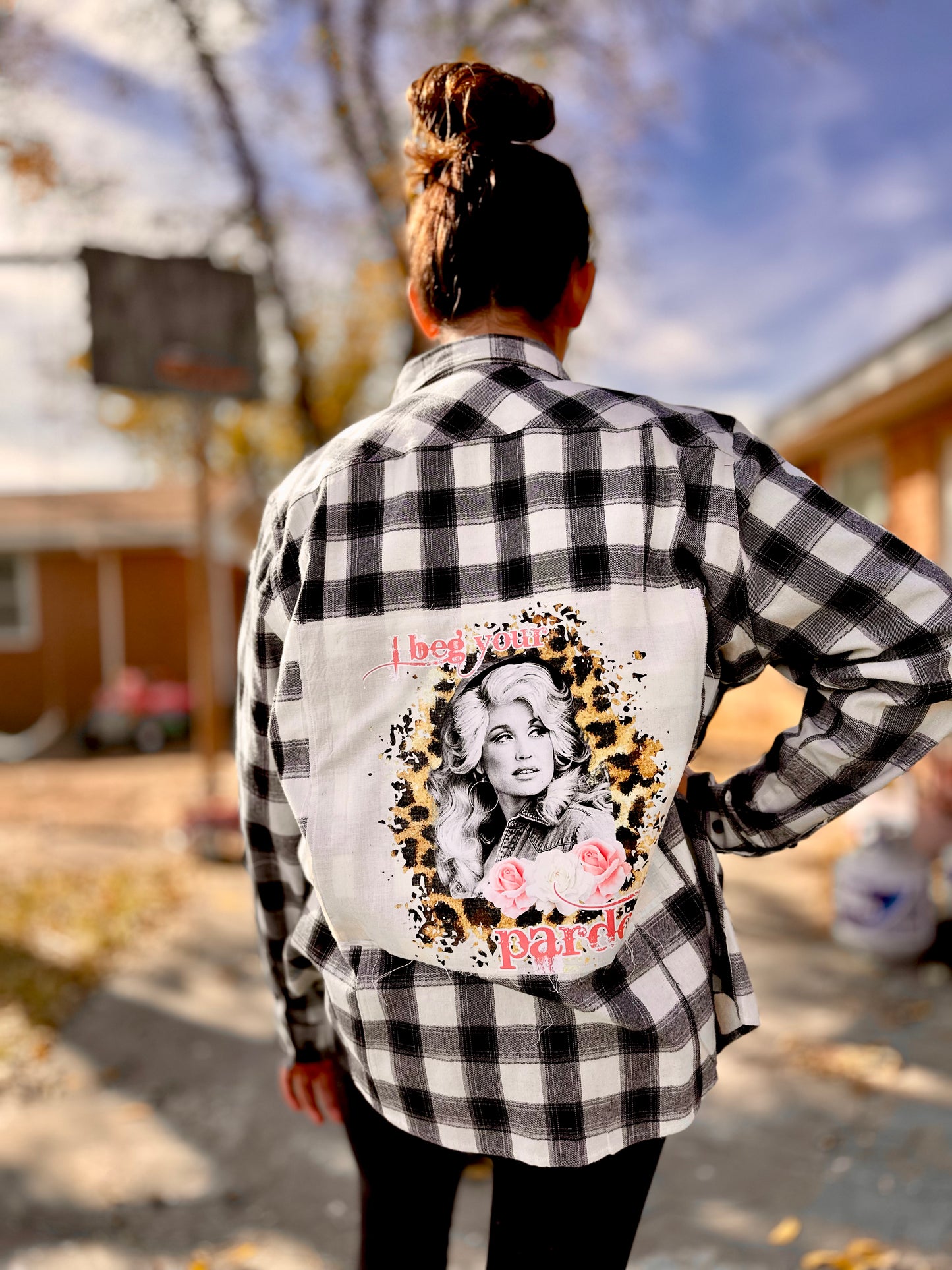 Dolly Parton Flannel - 2XL