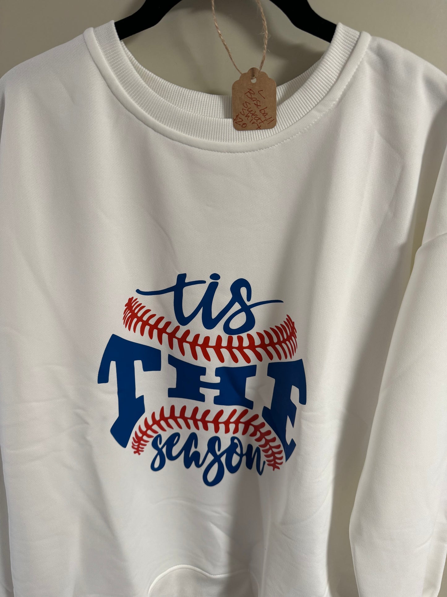 Baseball Sweatshirt - L