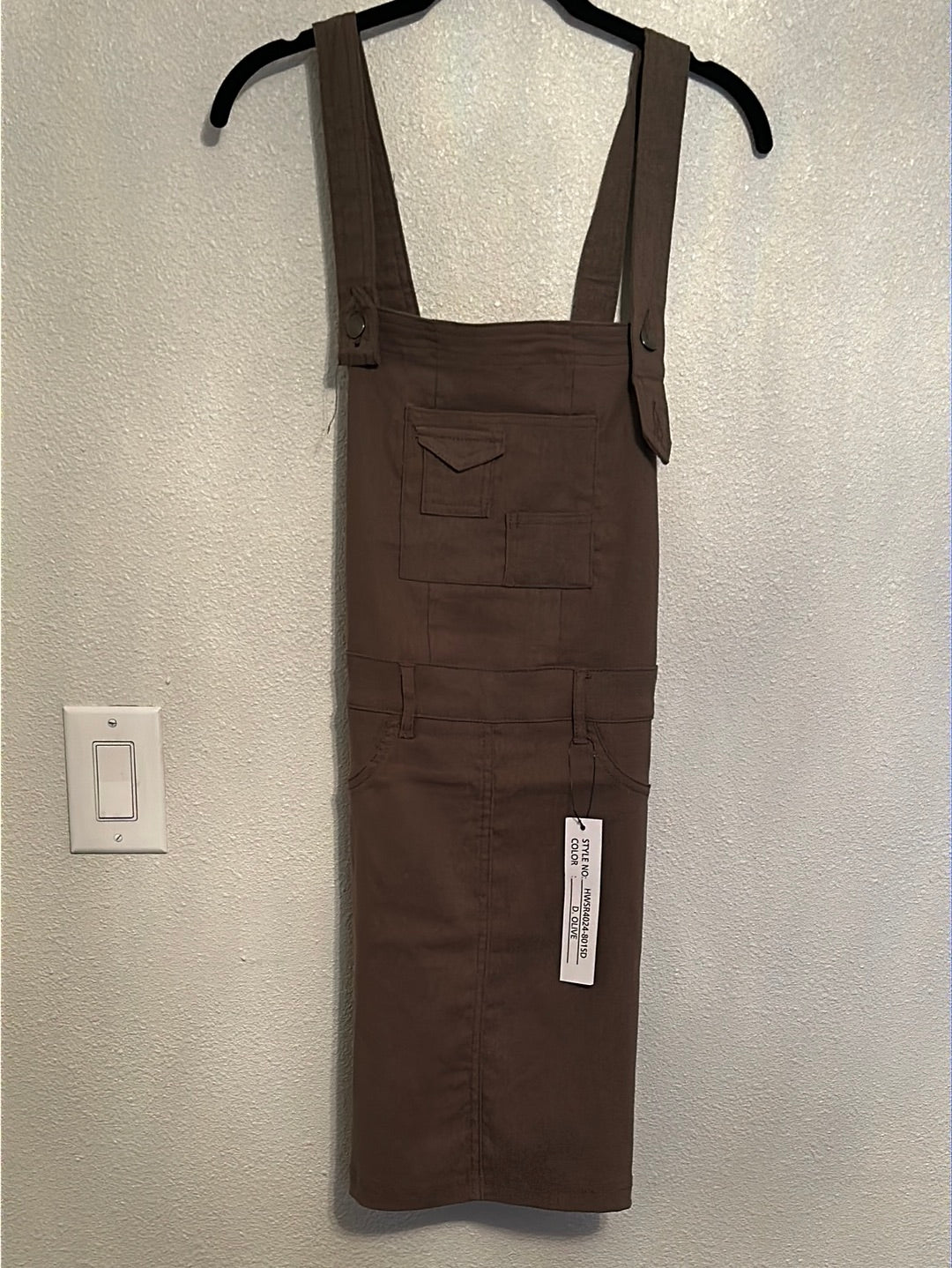 Overall dress size medium